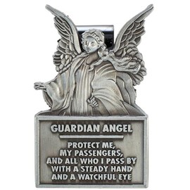 Needzo Guardian Angel Visor Clip, Symbol of Protection While Driving, Automobile Safety Gift for New Drivers, 2 Inches