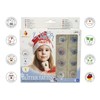 Winter Party Glitter Tattoo Set with Biodegradable Glitter - Made