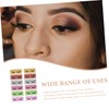 VICASKY 12 Pairs Makeup Fake Eyelashes Grafting Fiber False Lashes