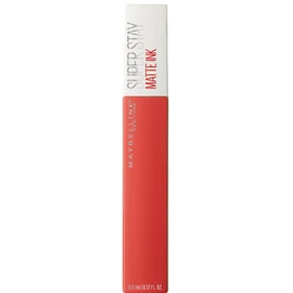 Maybelline Superstay Matte Ink Longlasting Liquid, Orange Red Lipstick, Up to 12 Hour Wear, Non Drying, 25 Heroine