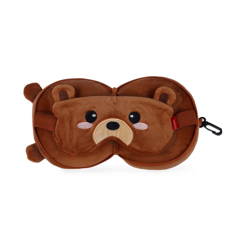 Legami - Cuscino da Viaggio con Mascherina da Notte, Chiusura