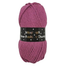 Woolcraft Chunky Wool/Yarn 100g 20 Colours (Clover 122)