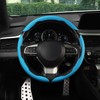 Amiss Nappa Leather Steering Wheel Cover, 3PCS Segmented Steering Wheel