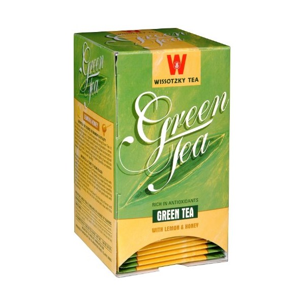 Wissotzky Tea Green tea with Lemon & Honey [Misc.]