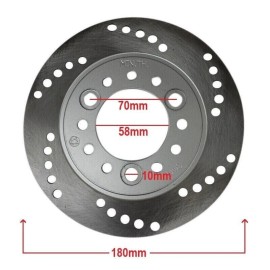 PCC 180mm Disc Rotor for Moped GY6 Scooter DR20