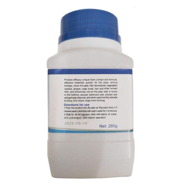 Strong pipeline dredging agent-Magic Powder Drainage Blockage Remover、Kitchen sink pipe