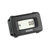 NInE-ROnG AC/DC Hour Meter, Digital Engine Hourmeter Gauge 5-35V, Non-Resettable