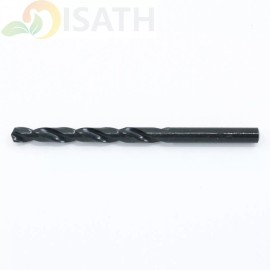 ISATH 10PCS 1/16" HSS M2 Drill Bit Set Black Oxide Twist Drill Bits for Metal Tools