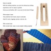 Wooden Knitting Loom with Loom Hook Wooden Knitting Loom Set