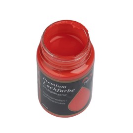 Ideen mit Herz Premium Varnish Paint | High Gloss | 90 ml | Ideal for Wood, Styrofoam, Plastic, Glass, Ceramic (Red)