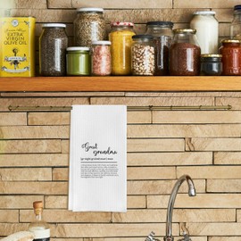 Qpenm Grandma Hand Towels - Promoted Grandma Gift Ideas Tea Towel 16 X 24 Inches (Chenille)