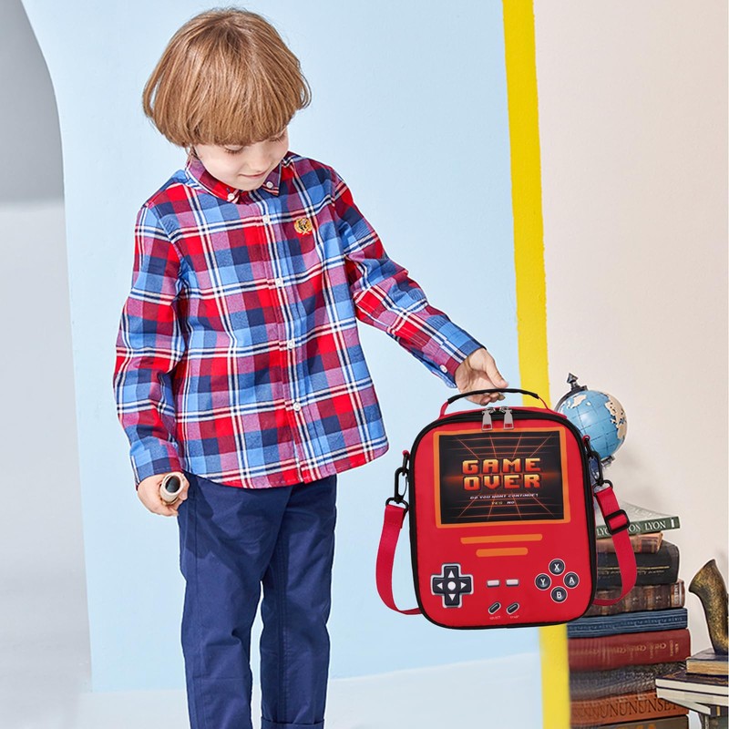 ACESAK Game Lunch Box for Boys - Cool Luminous Gamer