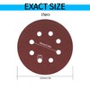 15 Pcs 125 mm Sanding Discs, 60 Grit Sandpaper, 8