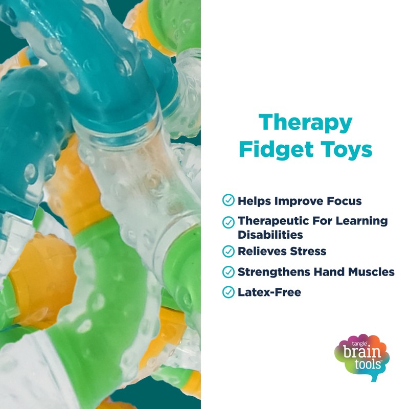 TANGLE Tangle BrainTools Imagine Fidget to Focus (Assorted Colors)