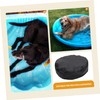 KONTONTY Portable Pool Cover Round Bathtub Cover Foldable Solar Pool