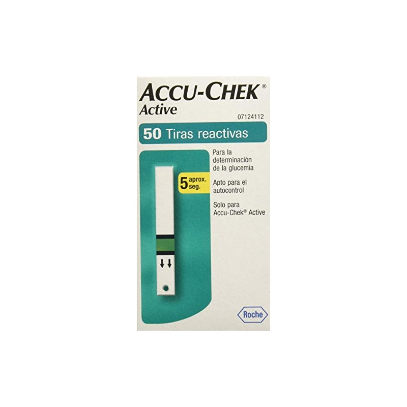 Accu Chek Active Tiras Reactivas