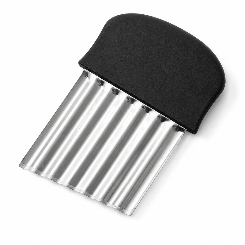 Crinkle Cutter for Vegetables & French Fries – Stainless Steel