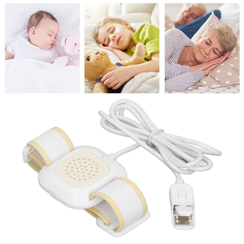 Bedwetting Alarm Sensitive Portable Flashing Vibration Voice Electric Potty Training