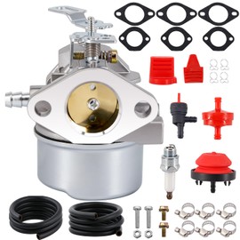 640052 Carburetor Compatible with Tecumseh 8hp 8.5hp 9hp 9.5hp 10hp 10.5hp HMSK80 HMSK85 HMSK90 HMSK100 HMSK105 HMSK110 LH318SA LH358SA Engines Replace 640054 640349 640058 640058A for Snow blowers
