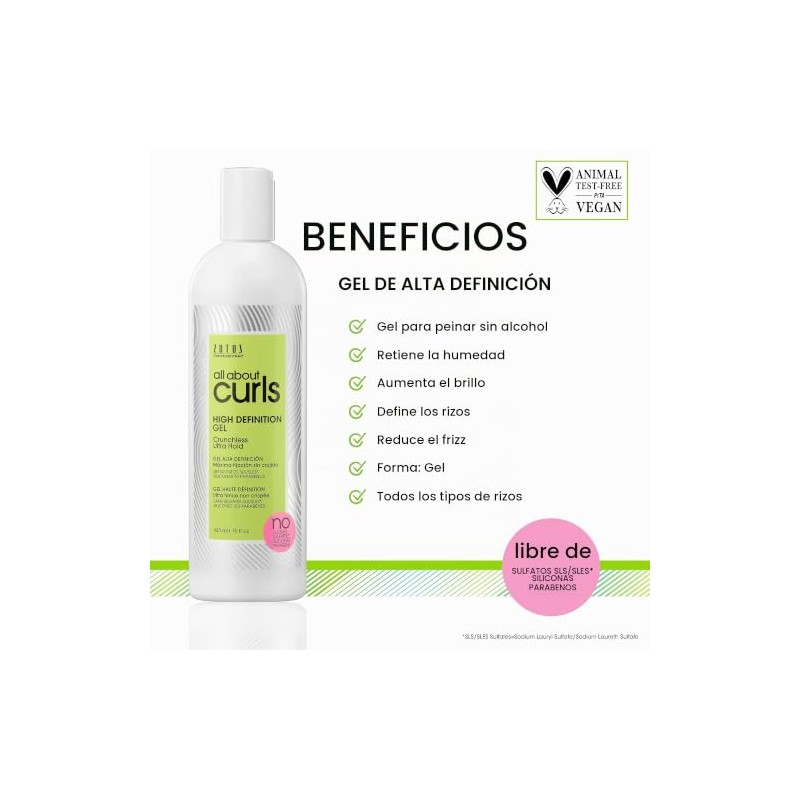 All About Curls High Definition Gel Unisex 15 oz