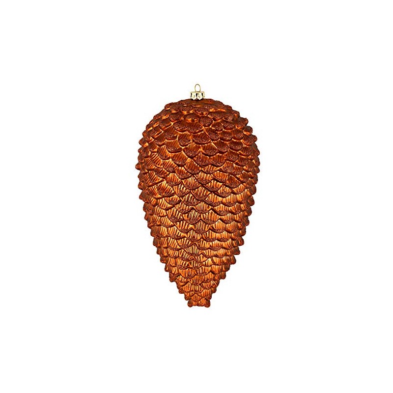 Vickerman Copper Pinecone Ornament