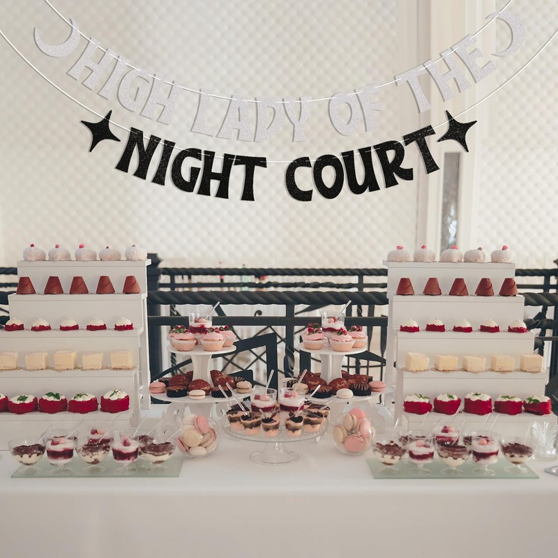 High Lady Of The Night Court Banner - Moon Star