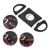 2 Pack Portable Cigar Cutter, Stainless Steel Pocket Cigar Tool,