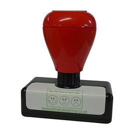 How I Feel About My Work Today Self Assessment Pre Inked School Teachers Feedback Marking Stamper Stamp 42x22mm Primary Teaching Services