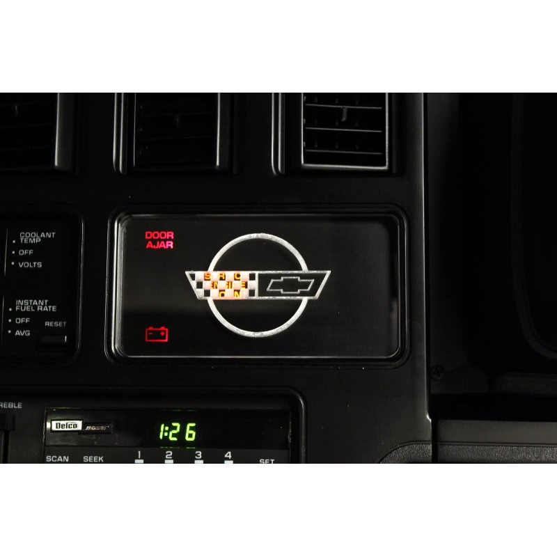 Silvey Solutions BUNDLE! C4 Corvette Information Center Cover Plate/ Console