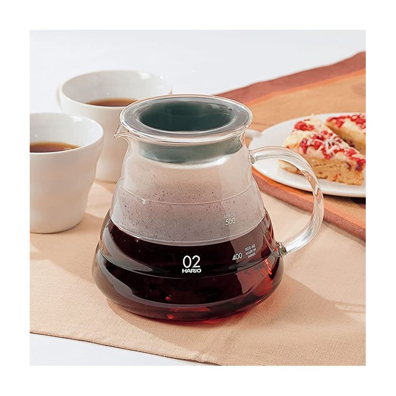 Hario XGS-INT-02TB Coffee Pot, Glass, 600 milliliters