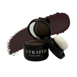 Ultrafix Haircare Hairline Powder, Root touch up, Conceals Hair Loss, Hair Shadow Toppers for Women & Men, Touch Up Thinning Gray Hair, Sweatproof (Dark Brown, 0.14 Ounce)