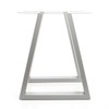 Table Runners Table Frame Industrial Trapezoid Set of 2 Steel
