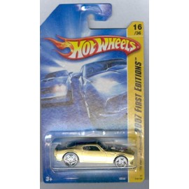 Hot Wheels 2007-016 First Editions '70 Pontiac Firebird Gold 1:64 Scale