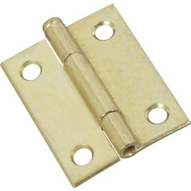 National Hardware N141-879 V508 Removable Pin Hinges in Brass, 2 pack,2 Inch