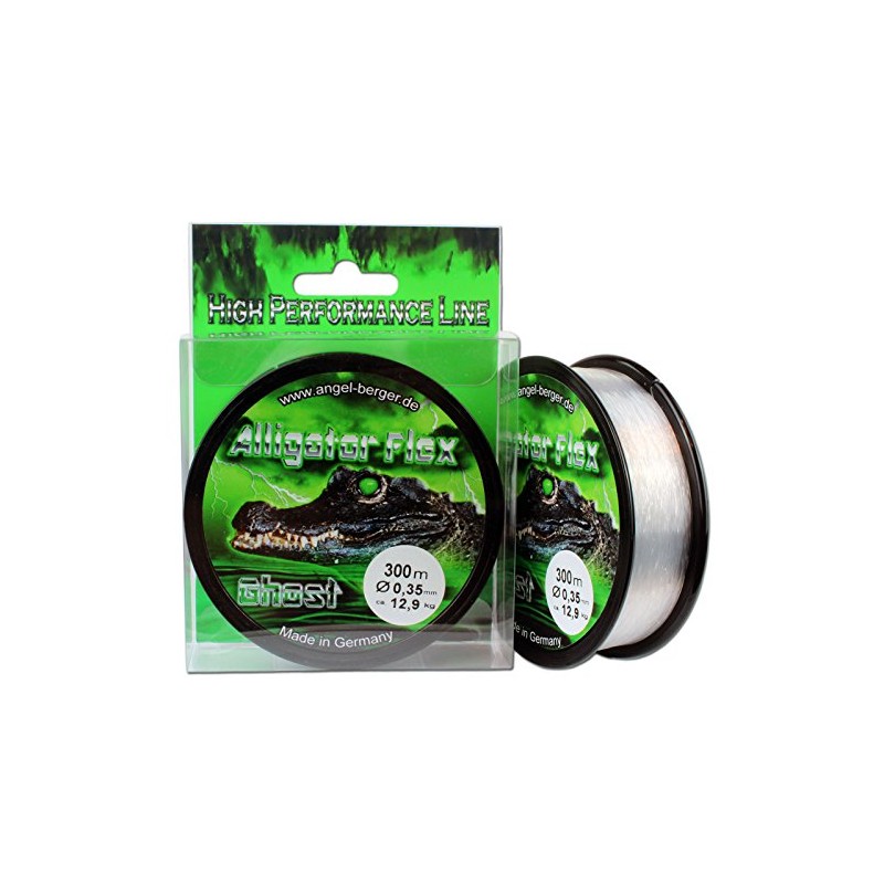 Angel-Berger Alligator Flex Ghost Fishing Line Various Thicknesses and Lengths