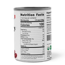 Food to Live Organic Italian Red Kidney Beans, 14 oz (Pack of 12) – Unsalted, Non-GMO, Vegan. Ready to Eat. Perfect for Salads, Soups, Pasta e Fagioli. Wholesale