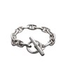 88flix S925 Anchor Chain Bracelet, Chain Bracelet, Mantel Bracelet, Silver,