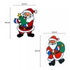 Jands Pegatinas De Gel Navideñas 19 Cm Adornos Navideños 5pz