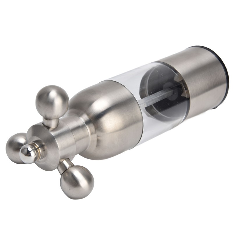 304 Stainless Steel Pepper Grinder Manual Rotation Pepper Mill Ceramic