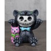 Furry Bones Basheera Voodoo Skeleton With Pink Panther Doll Figurine
