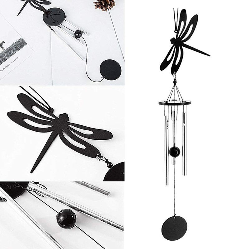 Small Dragonfly Windchimes Chimes Hanging wind chimes Fengshui Ornament Used
