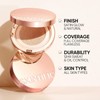 SKINTIFIC Full Coverage Cushion Foundation, Weightless, Skin Fit, Satin Glow