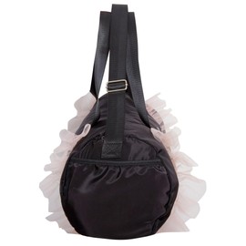 Born to Dance Barrel Bag Girls Gym Holdall Duffle School Large Sports Gym Dance Bag with Shoulder Straps and Carry Handles