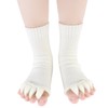 Hithop Yoga Five Comfy Toes Foot Alignment Socks Toe Spacer