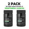Sports Research Vegan Omega-3, 2 PACK, Algae Oil, 1,400 mg