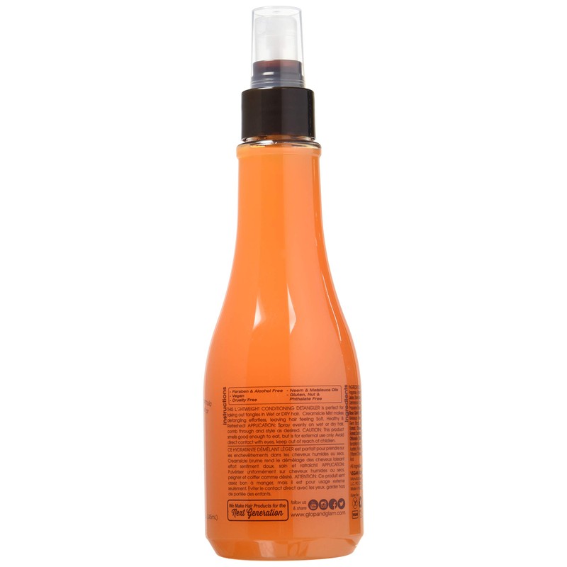 Glop & Glam® Creamsicle Detangler & Leave-in Conditioner Spray for