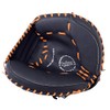 Kaiser KW-340 Soft Catcher Mitt, Baseball, Practice, General Use, Black