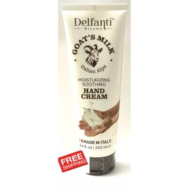 Delfanti  Goat's Milk Moisturizing Soothing Hand Cream 8.4 fl. oz