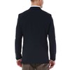 Haggar Men's Travel Stretch Tailored Fit 2-Button Side Vent Solid
