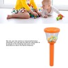 Kids Hand Bell Children Grip Training Plastic Hand Percussion Bell